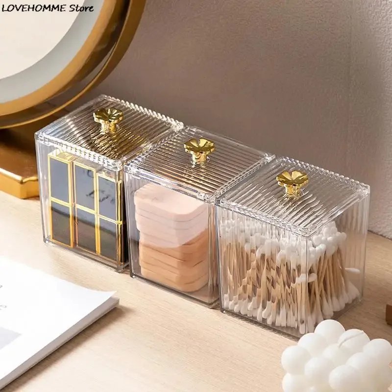 1 Pcs Multifunctional Cotton Swab Holder Makeup Organizer
