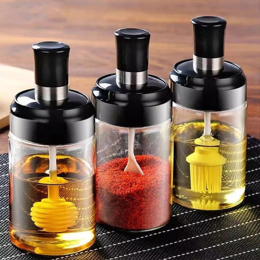 250ml Glass Seasoning Bottle