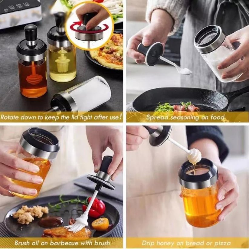 250ml Glass Seasoning Bottle