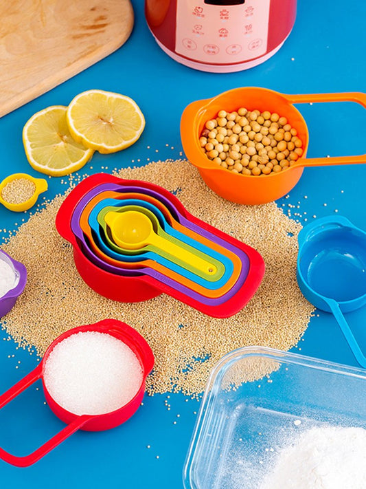6 Pcs Color Measuring Cup Set