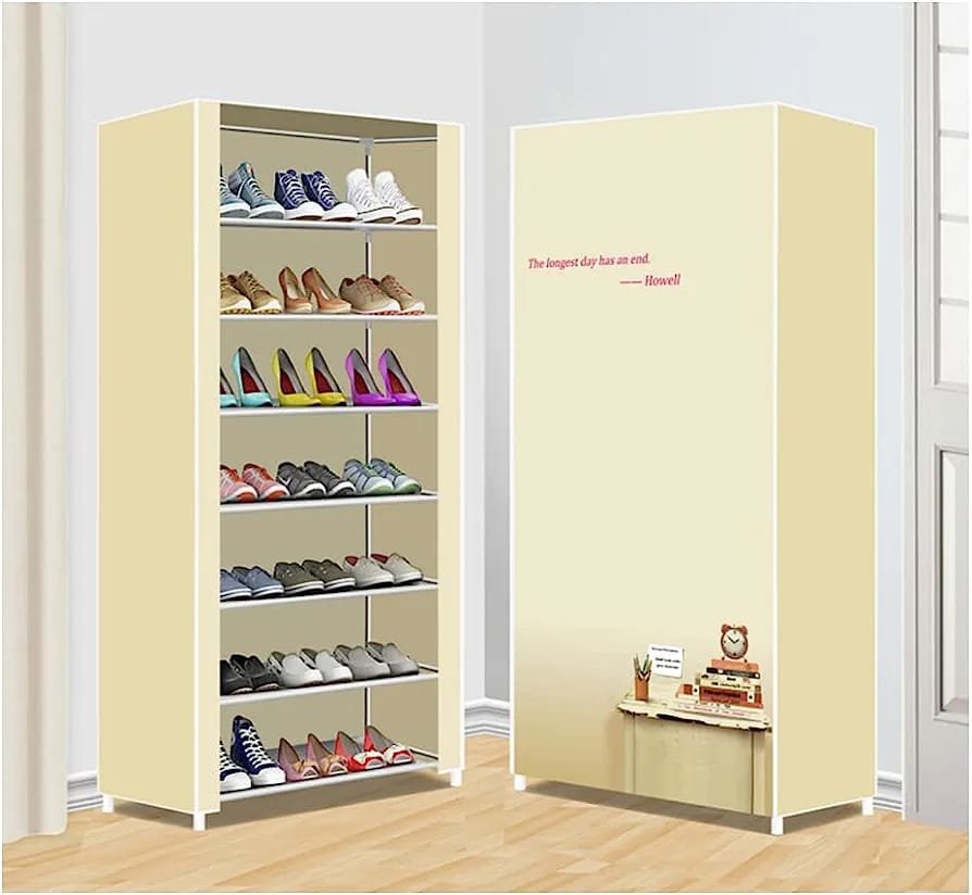 7 Layers Dust-proof Assemble Shoe Rack
