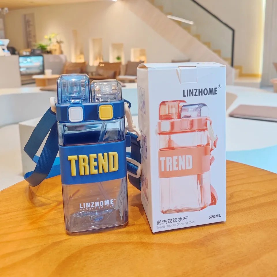 520ml Double Drink Trend Water Cup. (Premium Quality)