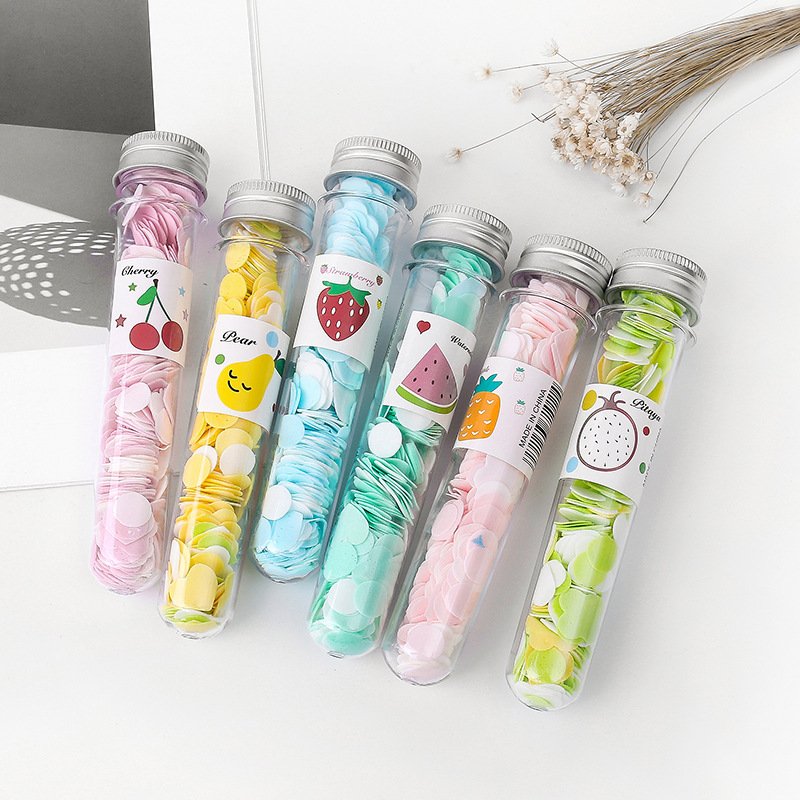 1 Bottle Portable Flower Paper Soap
