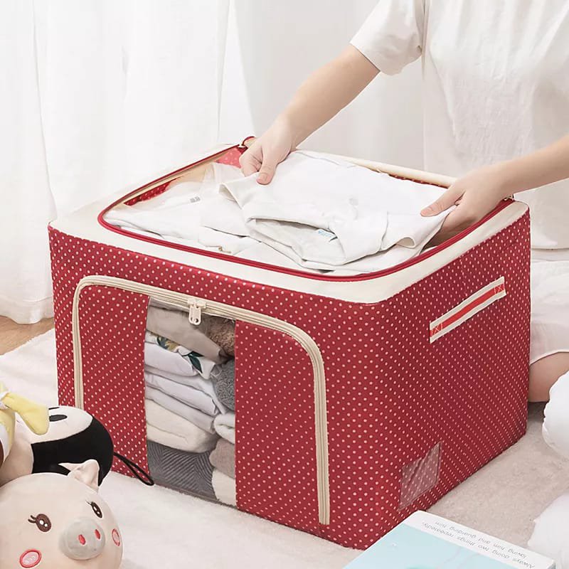 Oxford Fabric Clothing Storage Box  (Premium Quality)