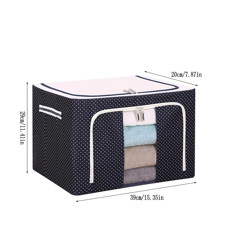 Oxford Fabric Clothing Storage Box  (Premium Quality)