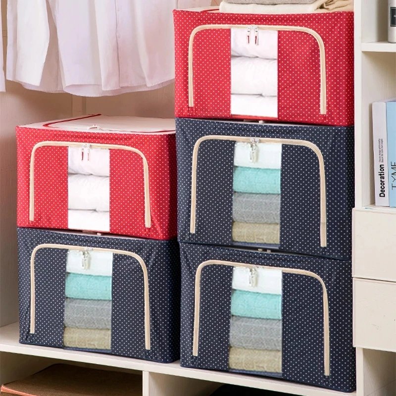 Oxford Fabric Clothing Storage Box  (Premium Quality)