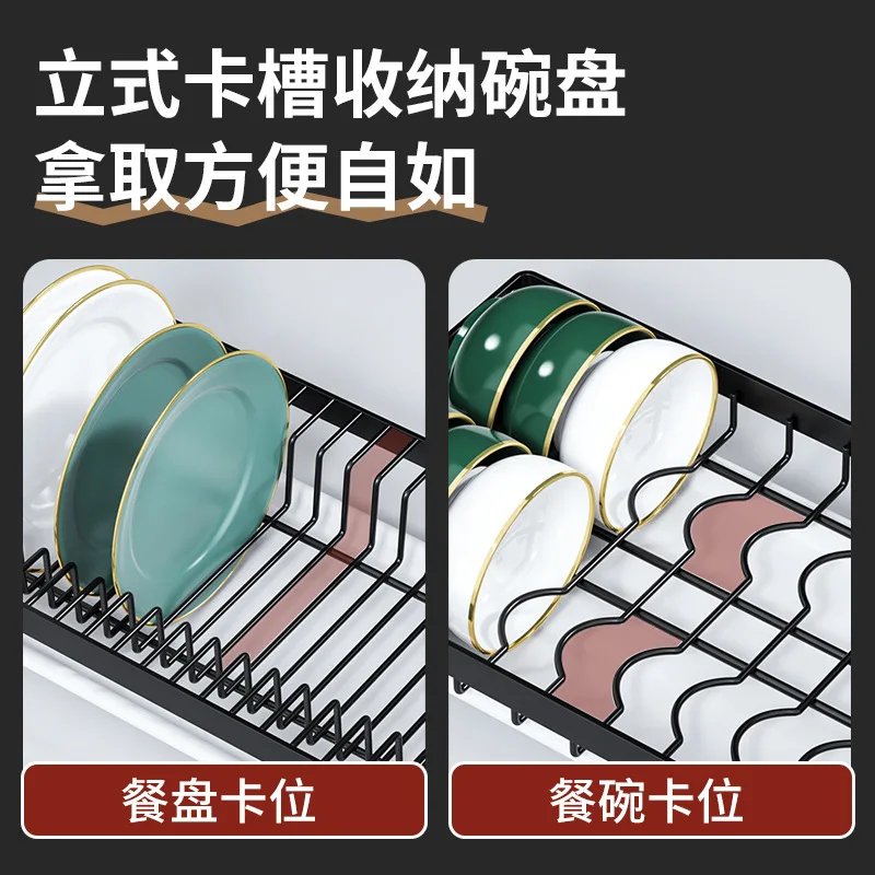 Compact Drainer Kitchen Rack With Tray. (Premium Quality)