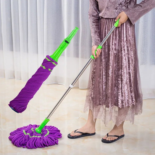 Replicable 360 Degree Microfiber Squizer Mop