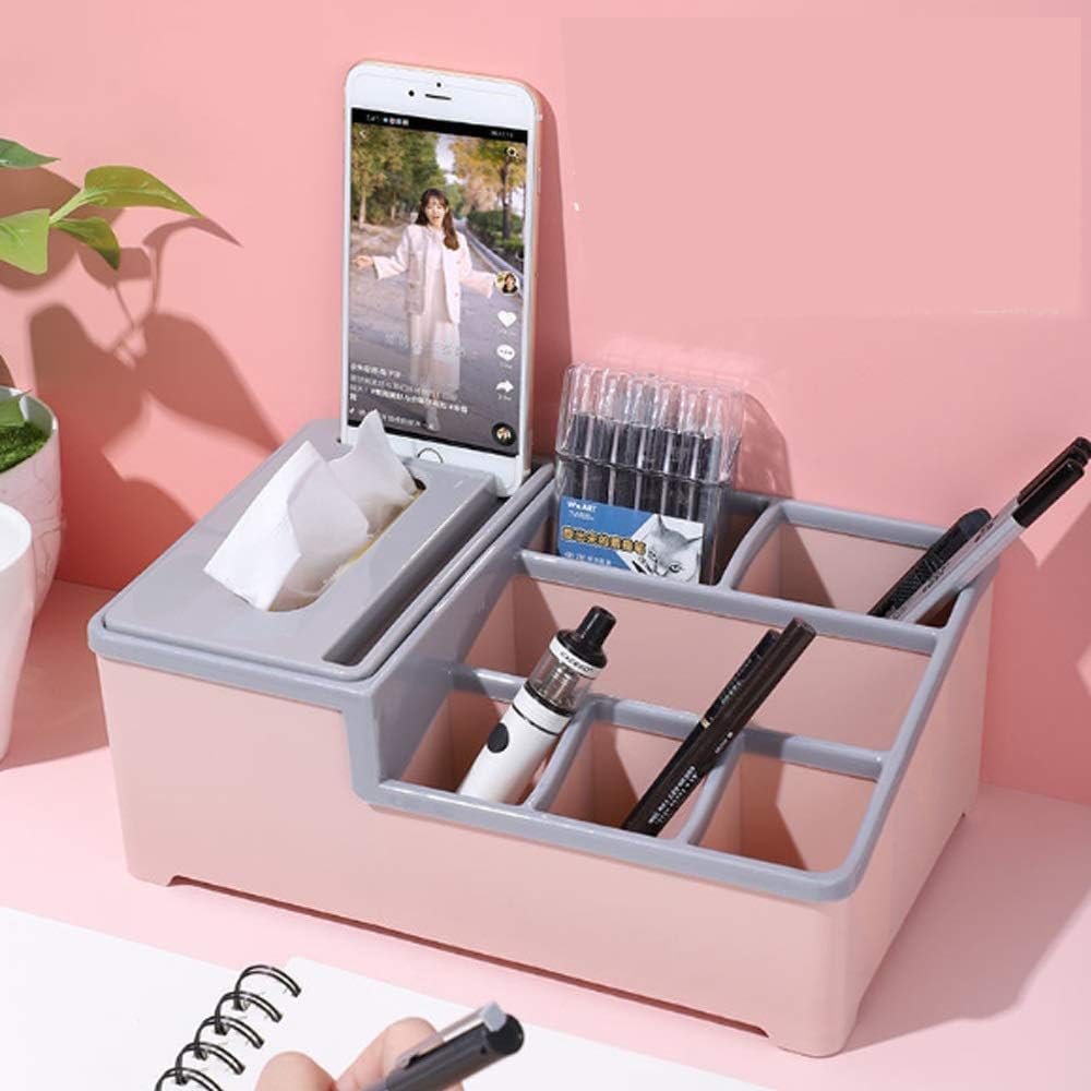 Multifunctional Desktop Tissue Holder