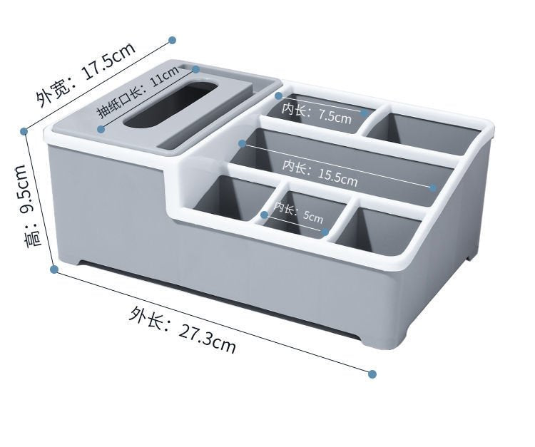 Multifunctional Desktop Tissue Holder