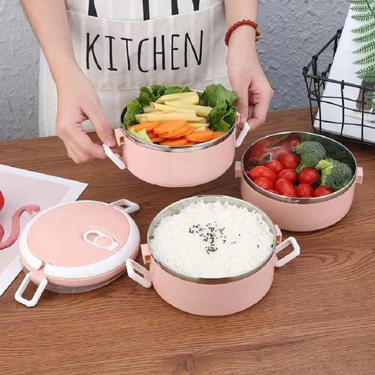 3 Layer Stainless Steel Insulated Lunch Box