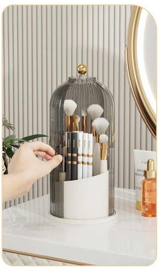 Rotary Cosmetics Brush Storage Box