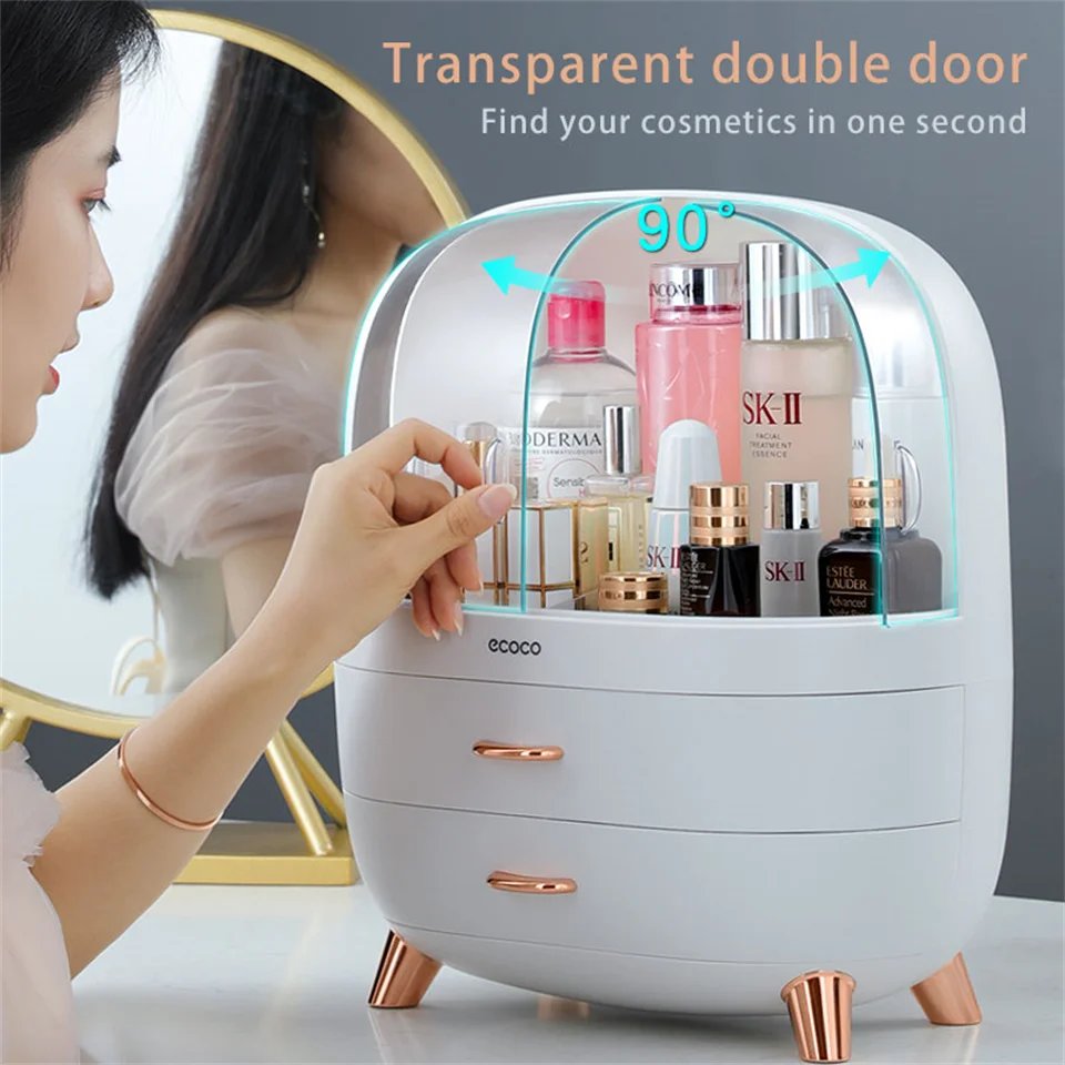 ECOCO Desktop Cosmetics Organizer (Premium Quality)