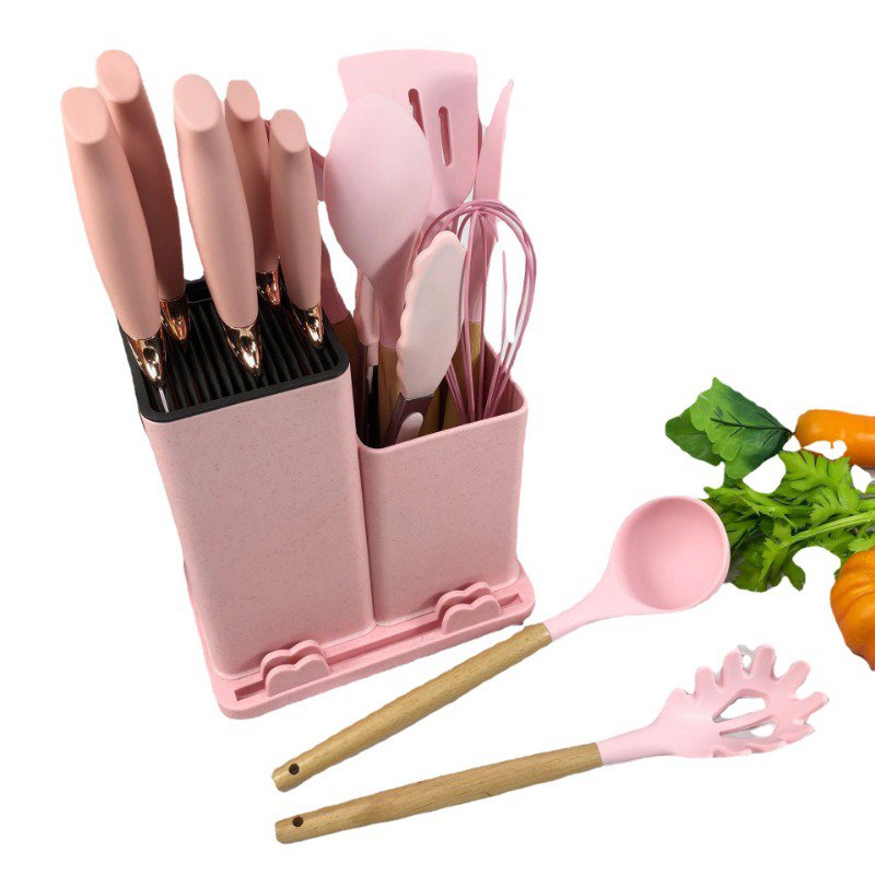 19 Pcs Silicone Kitchenware Set