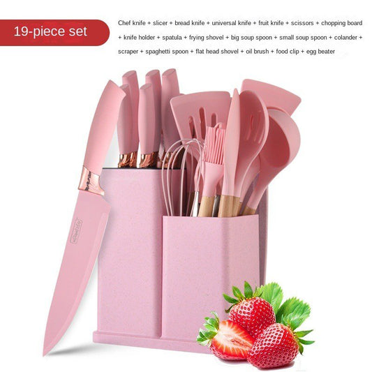 19 Pcs Silicone Kitchenware Set