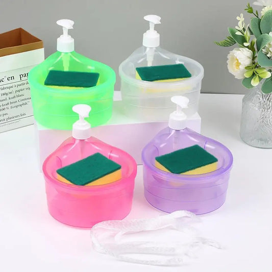 Soap Dispenser Pump With Sponge