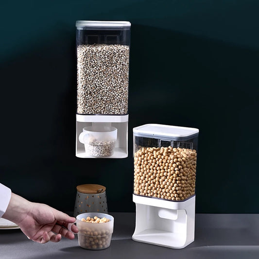 Cereal Dispenser Grain Dry Food Storage Container