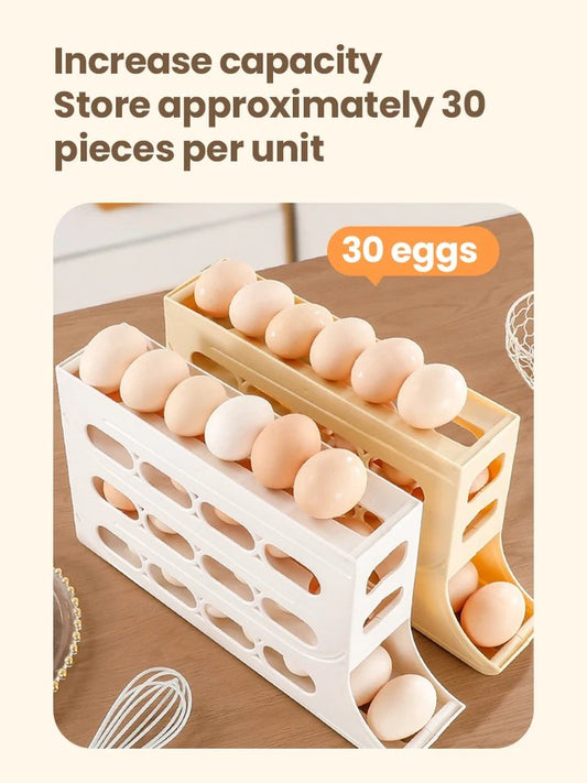 4 Layers Rolling Egg Rack