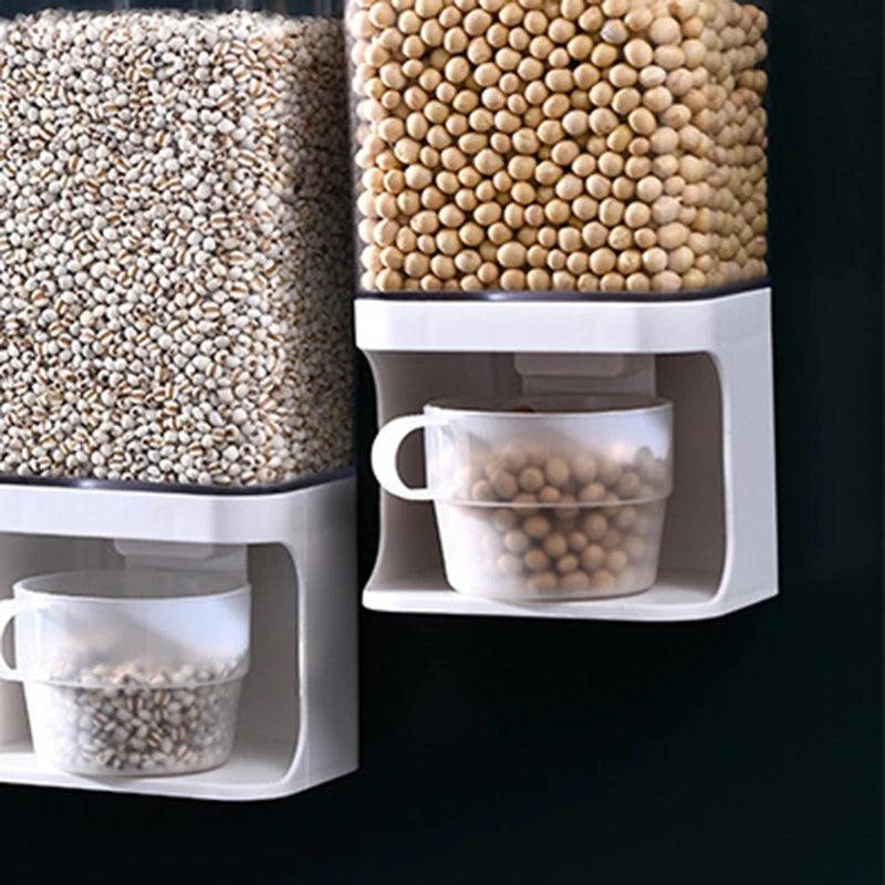 Cereal Dispenser Grain Dry Food Storage Container