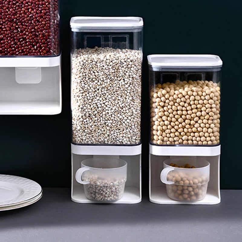 Cereal Dispenser Grain Dry Food Storage Container - 1L