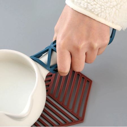 1Pc Silicone Insulation Placemat, Insulated Mats For Kitchen Pans, Pot Holders, Counter Mat