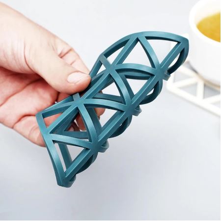 1Pc Silicone Insulation Placemat, Insulated Mats For Kitchen Pans, Pot Holders, Counter Mat