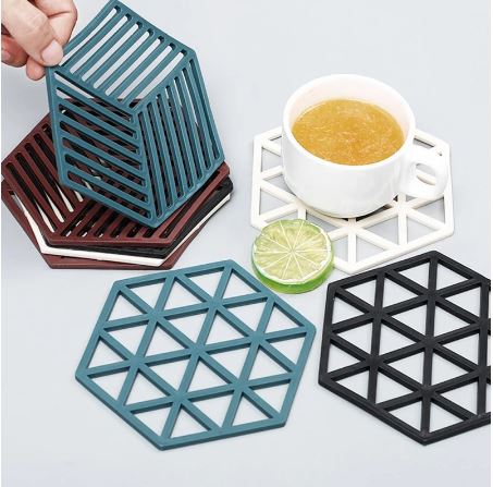 1Pc Silicone Insulation Placemat, Insulated Mats For Kitchen Pans, Pot Holders, Counter Mat