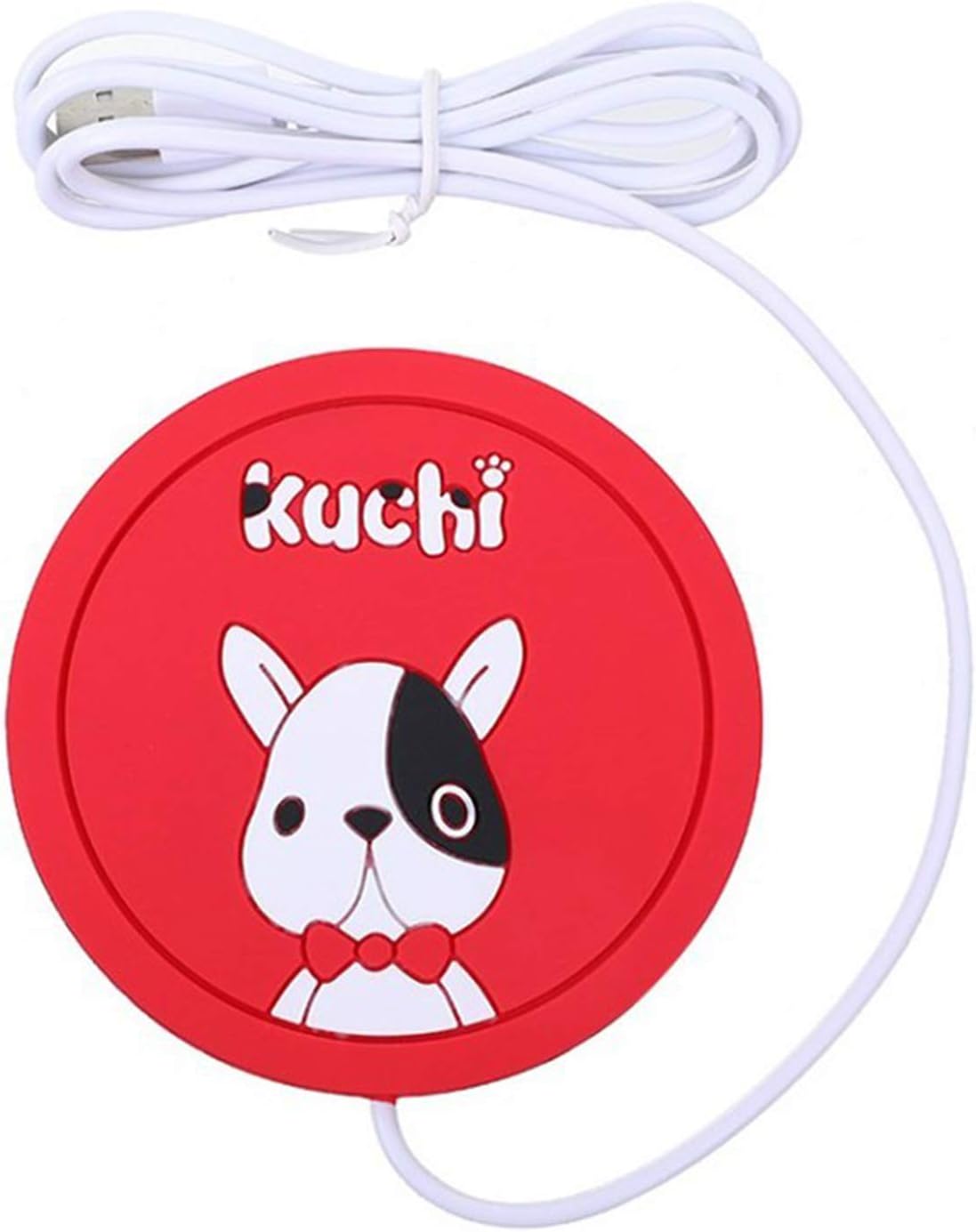 1Pc USB Coffee Cup Warmer, Cartoon Silicone Coffee Mug Warmers Heater Mat For Desk Home Office