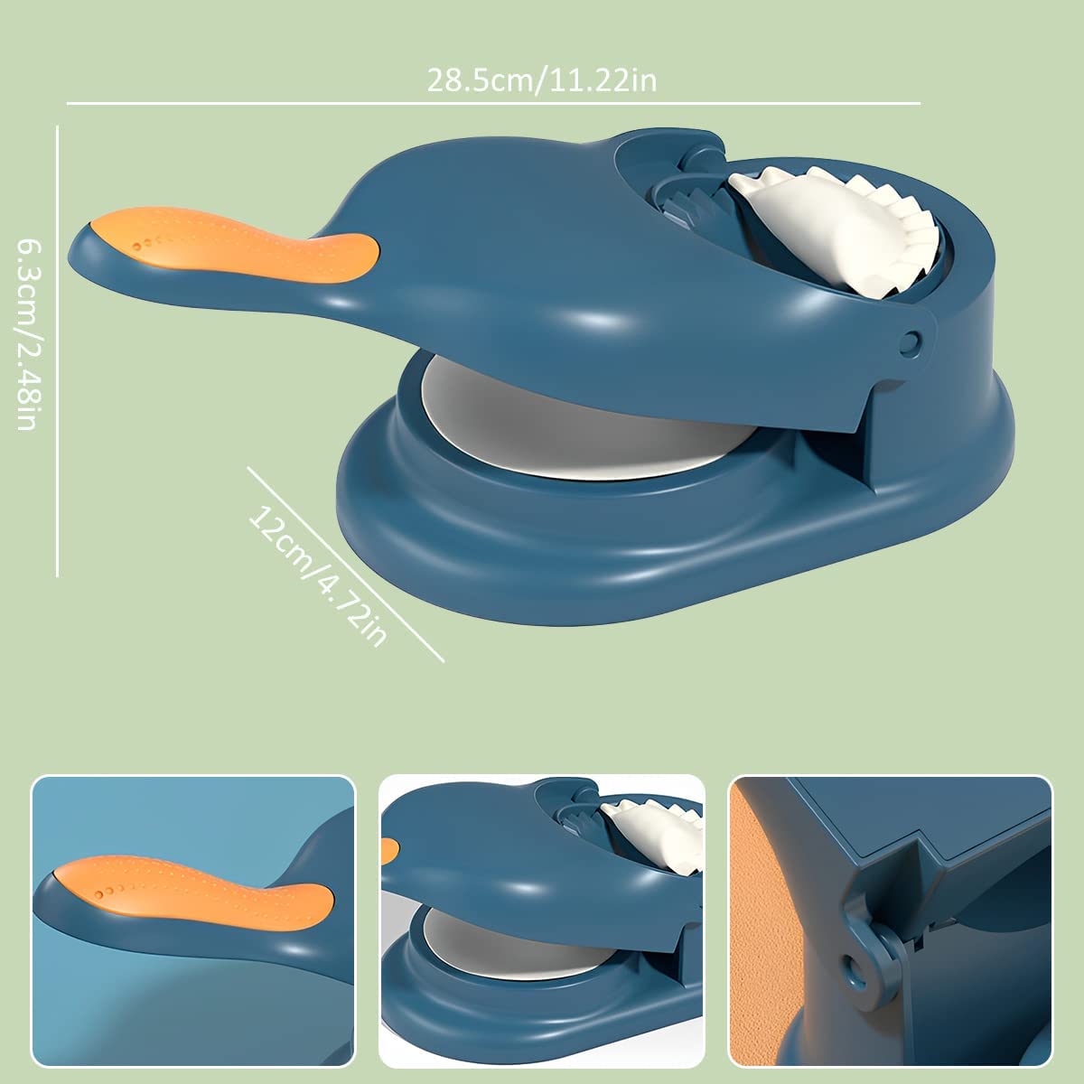 2 In 1 Dumpling Maker Or Samosa Maker, Kitchen Dumpling Making Tool