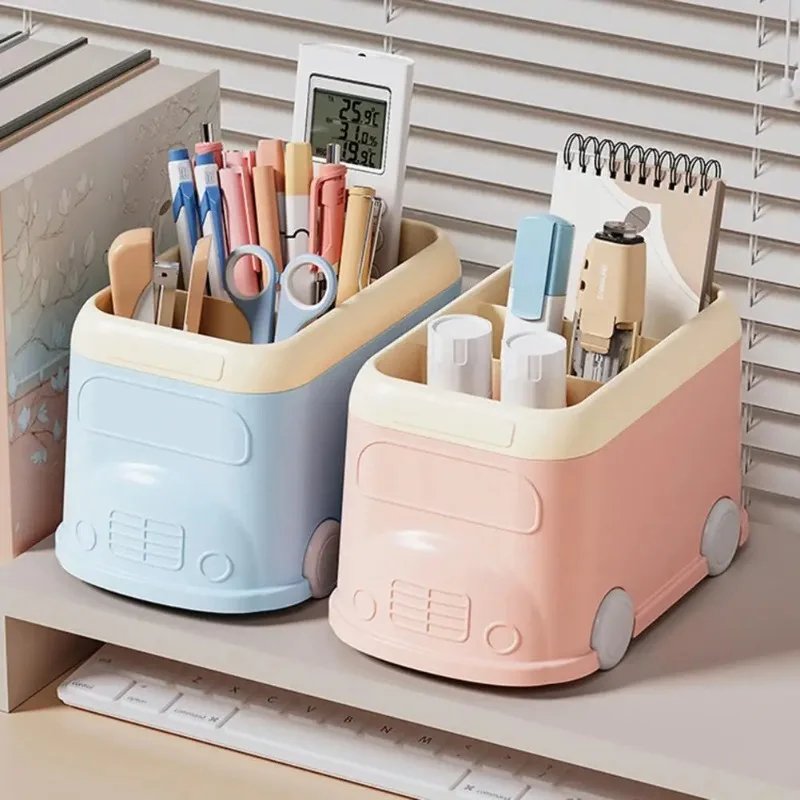 Bus Shape Multipurpose Pen Holder