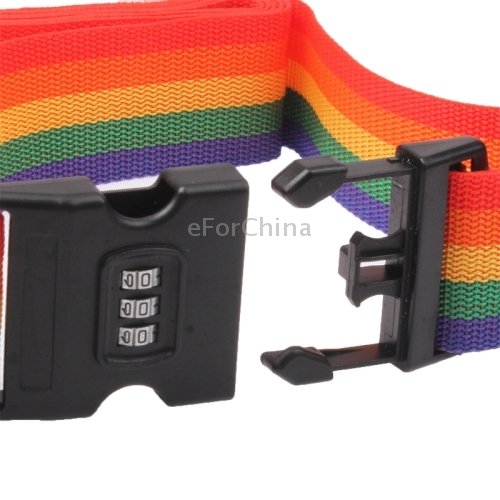 3 In 1 Travel Security Kit - Resettable Combination Padlock Set Locks With Belt Strap, ID Tag