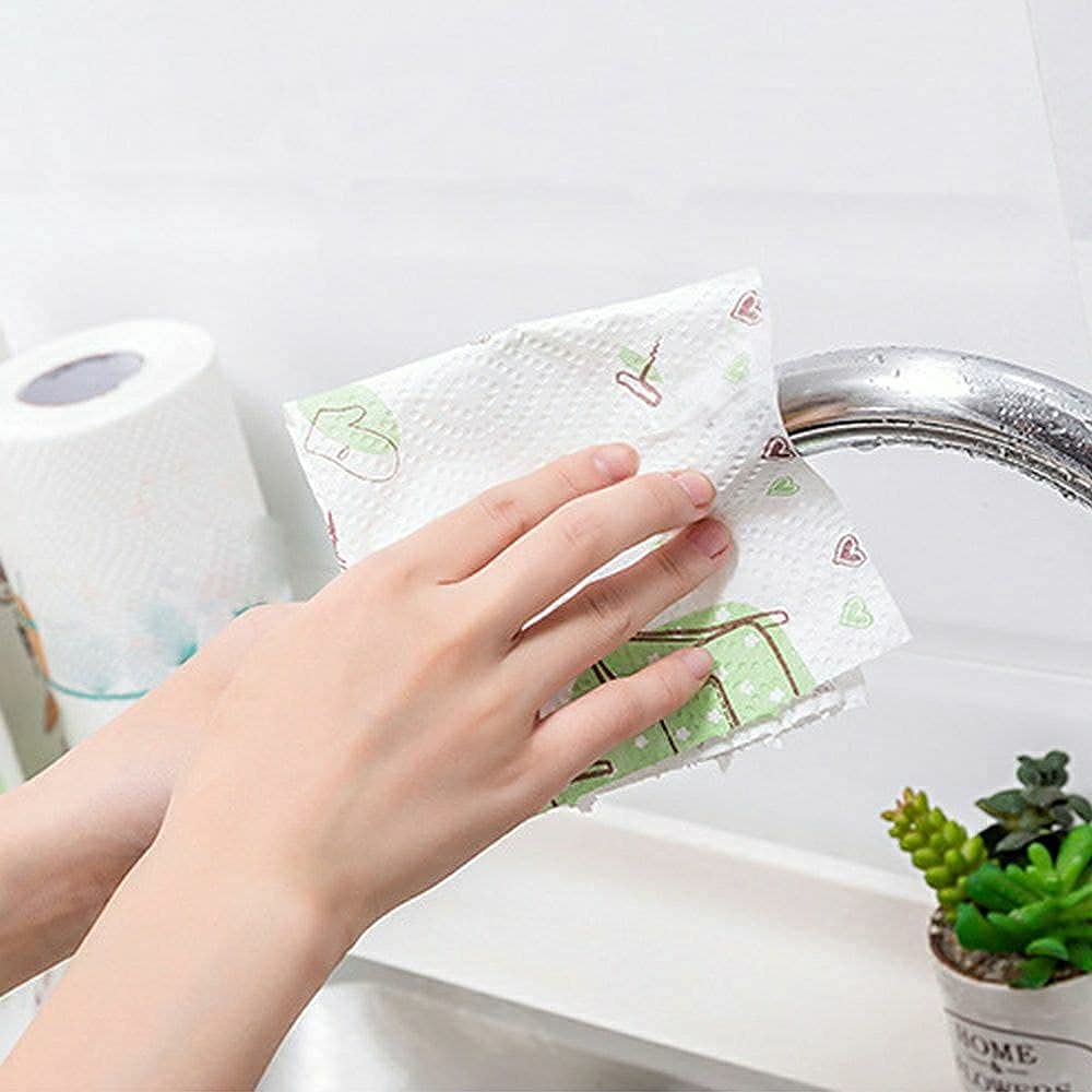 50 Sheets Kitchen Tissue Roll, Kitchen Special Paper Towel