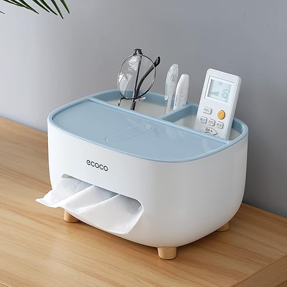 ECOCO Multipurpose Desktop Tissue Box. (Original)
