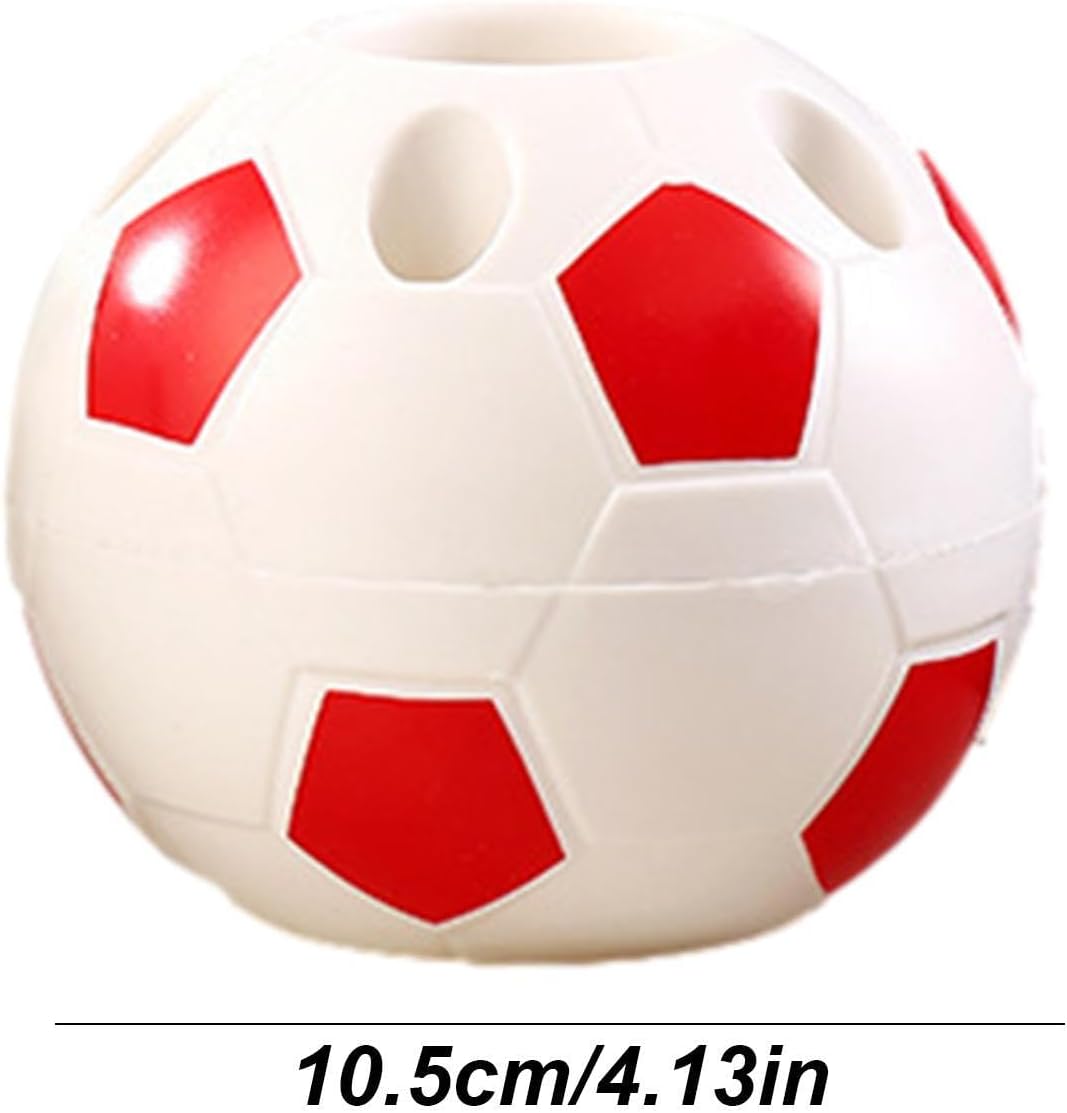 Football Shape Creative Pen Stand Holder For Home And Office