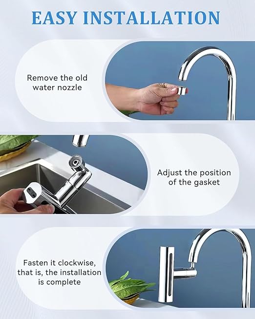 4 in 1 Multifunctional Water Tap Faucet Adapter