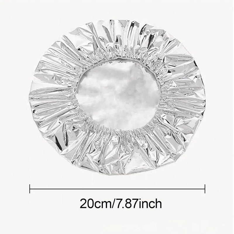 (Pack Of 10) Reusable Aluminium Foil Covers