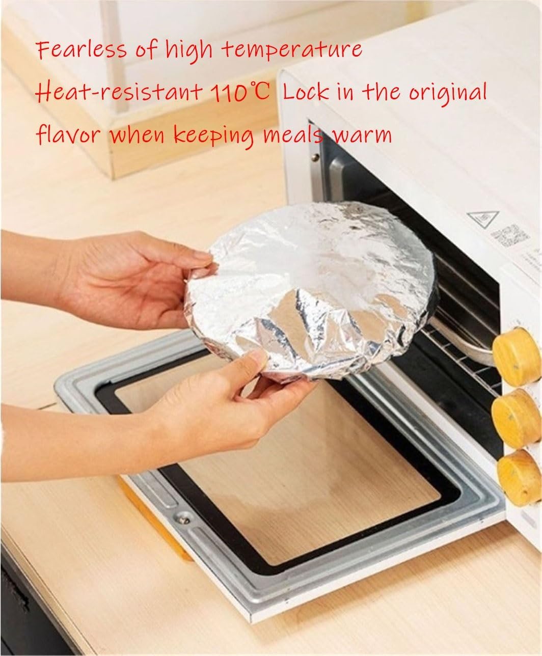 (Pack Of 10) Reusable Aluminium Foil Covers