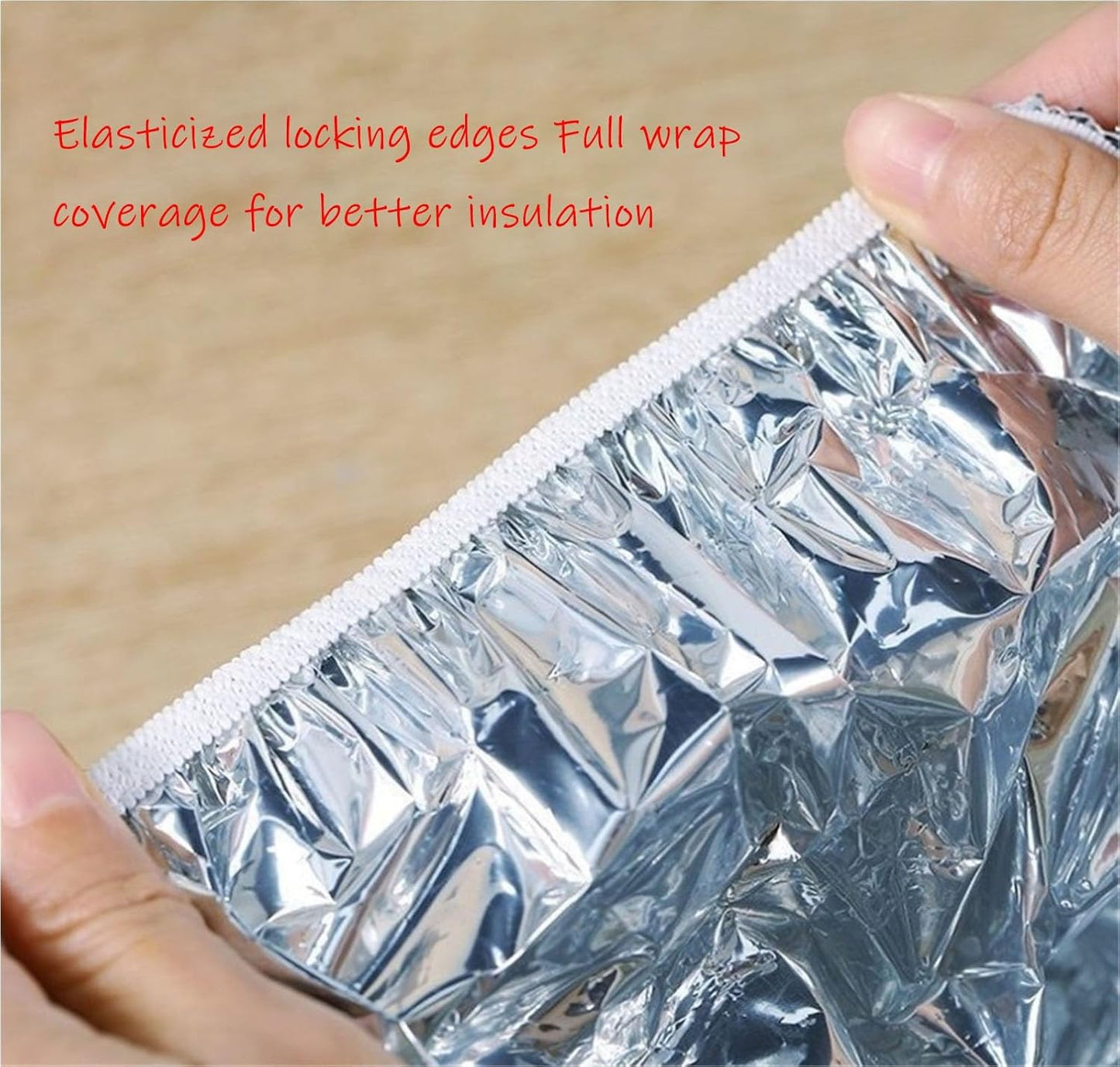 (Pack Of 10) Reusable Aluminium Foil Covers