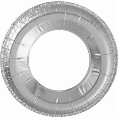 (Pack of 10) Aluminum Foil Gas Stove Burner Covers, Aluminum Foil Plate Gas Hob Protector Burner Cover