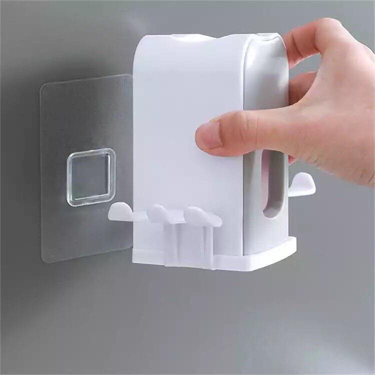 Automatic Toothpaste Squeezer Holder, Wall Mount Bathroom Accessories