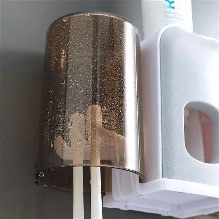 Automatic Toothpaste Squeezer Holder, Wall Mount Bathroom Accessories