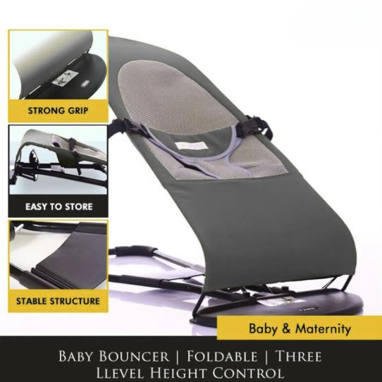 Baby Bouncer and Swing Chair, Baby Rocking Chair, Safe & Comfortable for 1-4 Years
