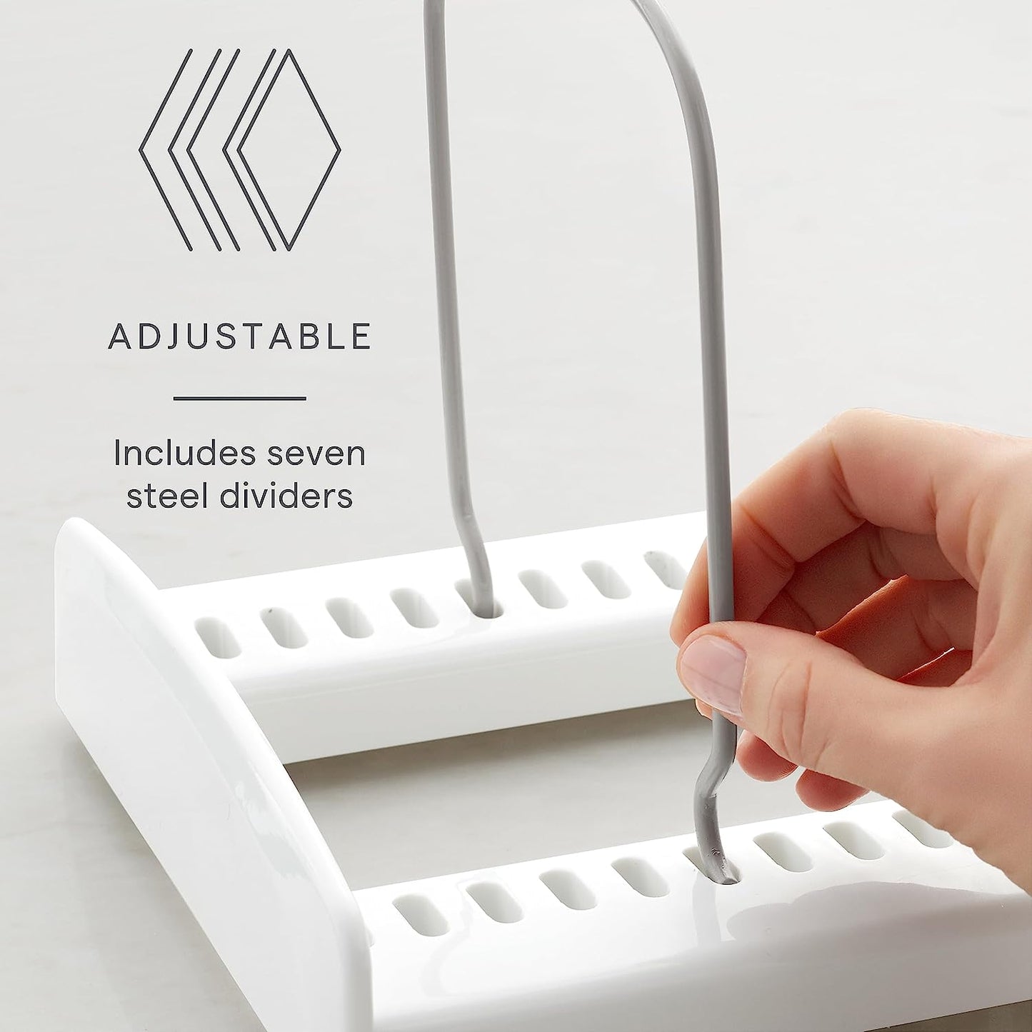 Bakeware Storemore Adjustable Rack, Standard, White
