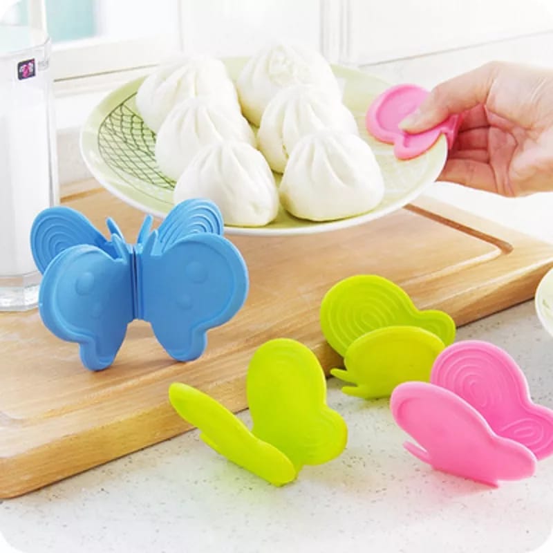 2 PCS Butterfly Shaped Silicone Plate Clamp