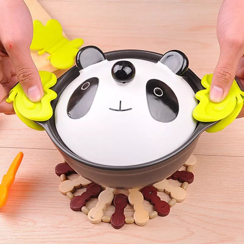 2 PCS Butterfly Shaped Silicone Plate Clamp
