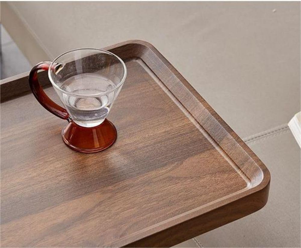 C Shaped Side Tables With 360° Universal Wheel, Small Coffee End Side Table