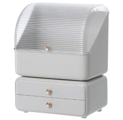 Makeup Organizer And Storage, Dustproof And Waterproof Makeup Storage Box Cosmetic Display Box