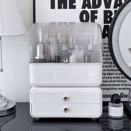 Makeup Organizer And Storage, Dustproof And Waterproof Makeup Storage Box Cosmetic Display Box