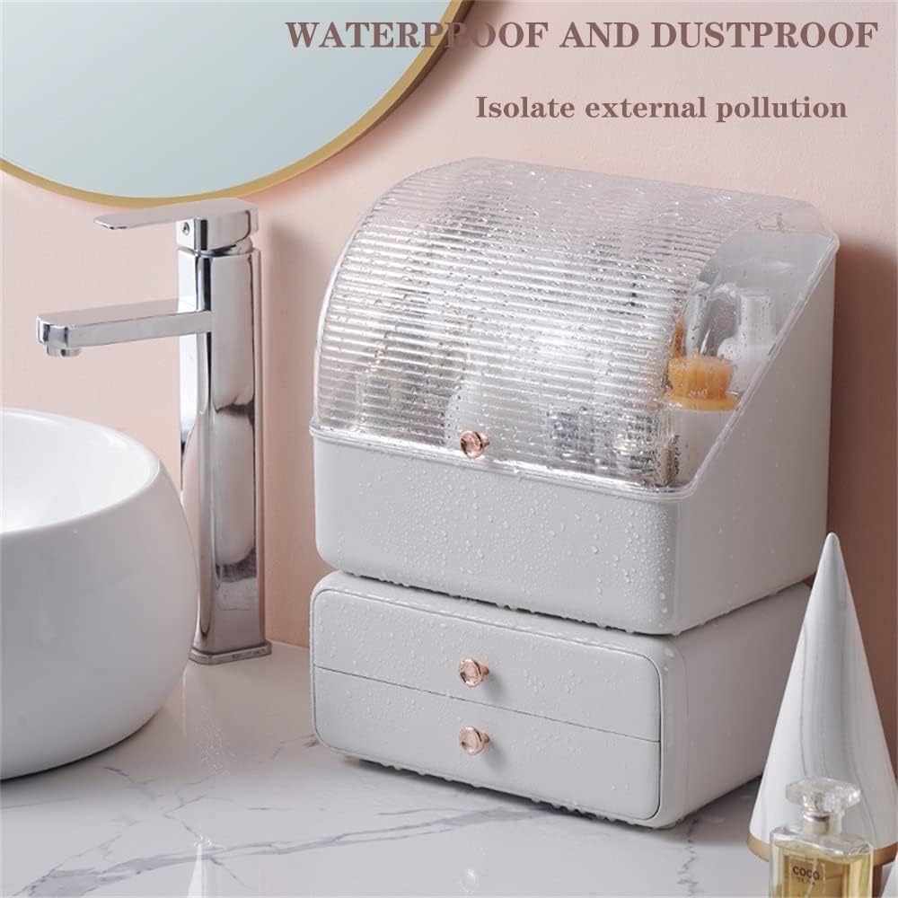 Makeup Organizer And Storage, Dustproof And Waterproof Makeup Storage Box Cosmetic Display Box