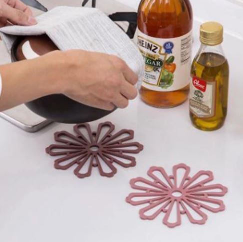 Household Heat Insulation Dining Table Mat, Creative Non-Slip Bowl Mat